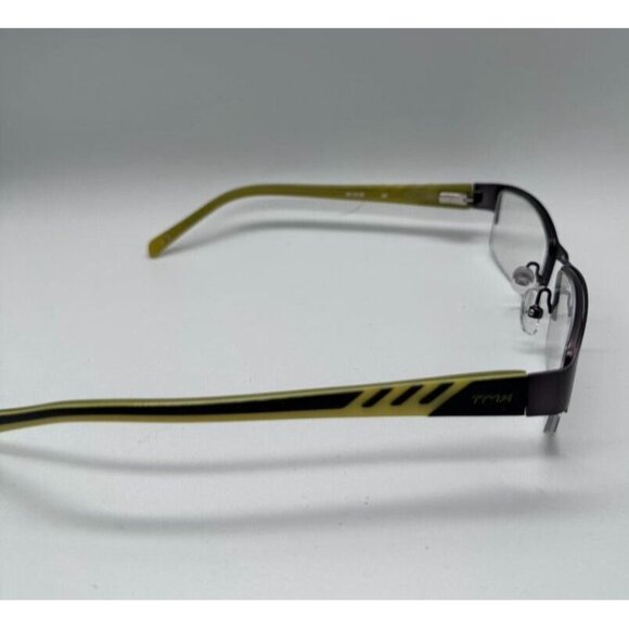 Timex Mens TMX Stinger Eyeglass Frames For Prescription Lens Bronze Neon Yellow - Picture 8 of 11